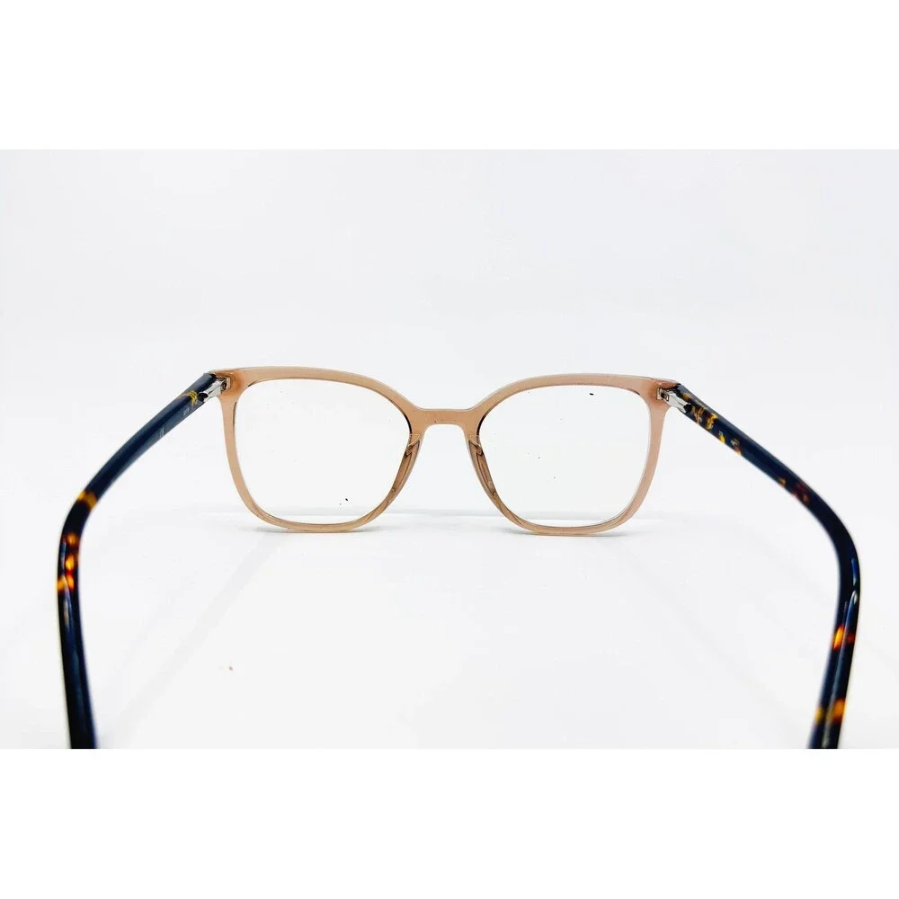 Mv Teng Eyeglass Frames Womens Pink Tortoise Cat Eye 52-19-140